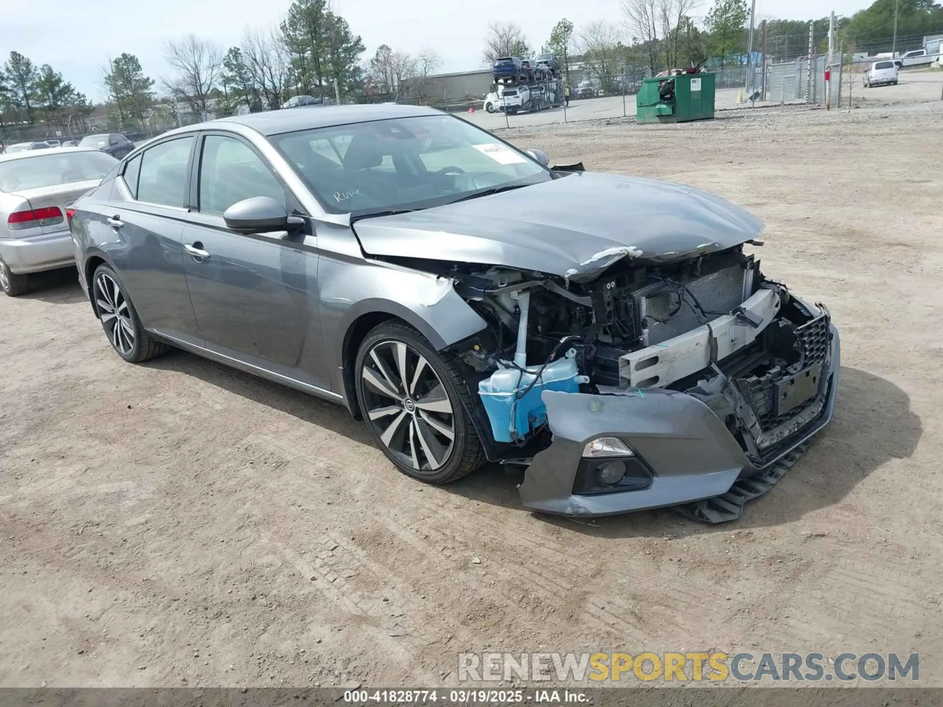 1 fotografías del automóvil dañado 1N4BL4FV1KC104563 NISSAN ALTIMA 2019