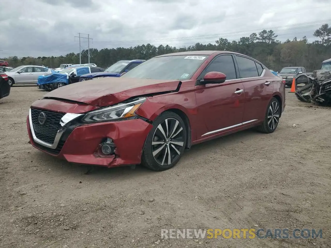 1 fotografías del automóvil dañado 1N4BL4FV1KC156064 NISSAN ALTIMA 2019