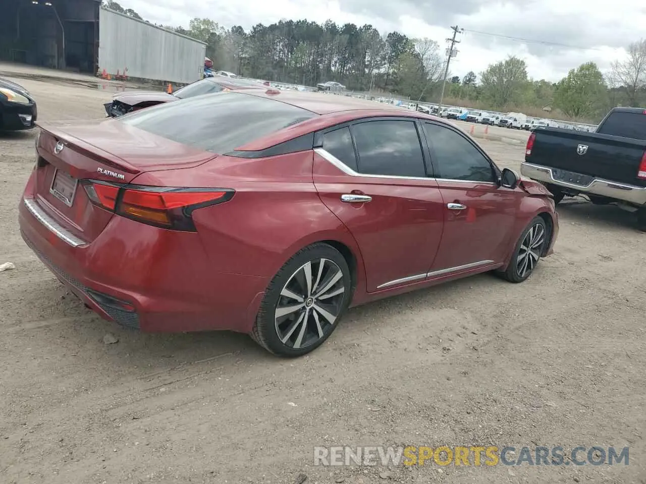 3 fotografías del automóvil dañado 1N4BL4FV1KC156064 NISSAN ALTIMA 2019