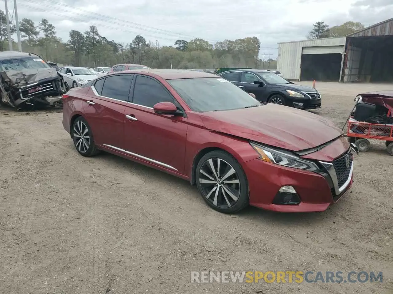 4 fotografías del automóvil dañado 1N4BL4FV1KC156064 NISSAN ALTIMA 2019