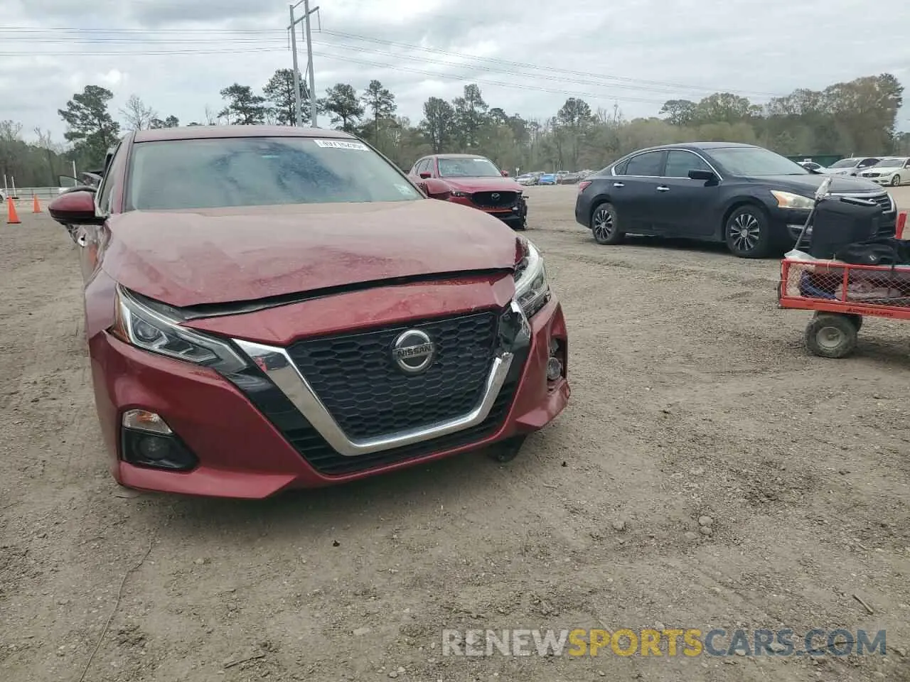 5 fotografías del automóvil dañado 1N4BL4FV1KC156064 NISSAN ALTIMA 2019