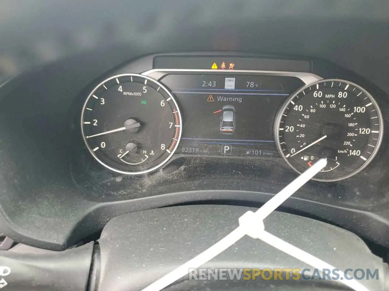 9 fotografías del automóvil dañado 1N4BL4FV1KC156064 NISSAN ALTIMA 2019
