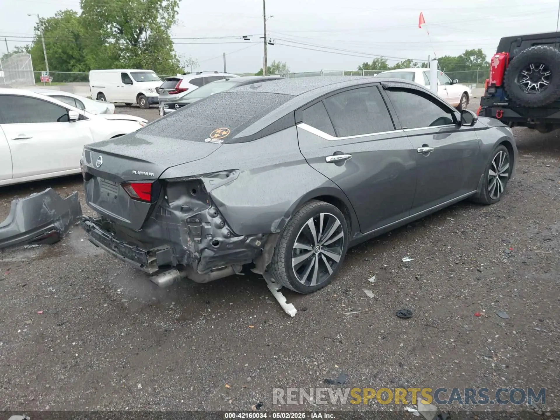4 fotografías del automóvil dañado 1N4BL4FV2KC102742 NISSAN ALTIMA 2019