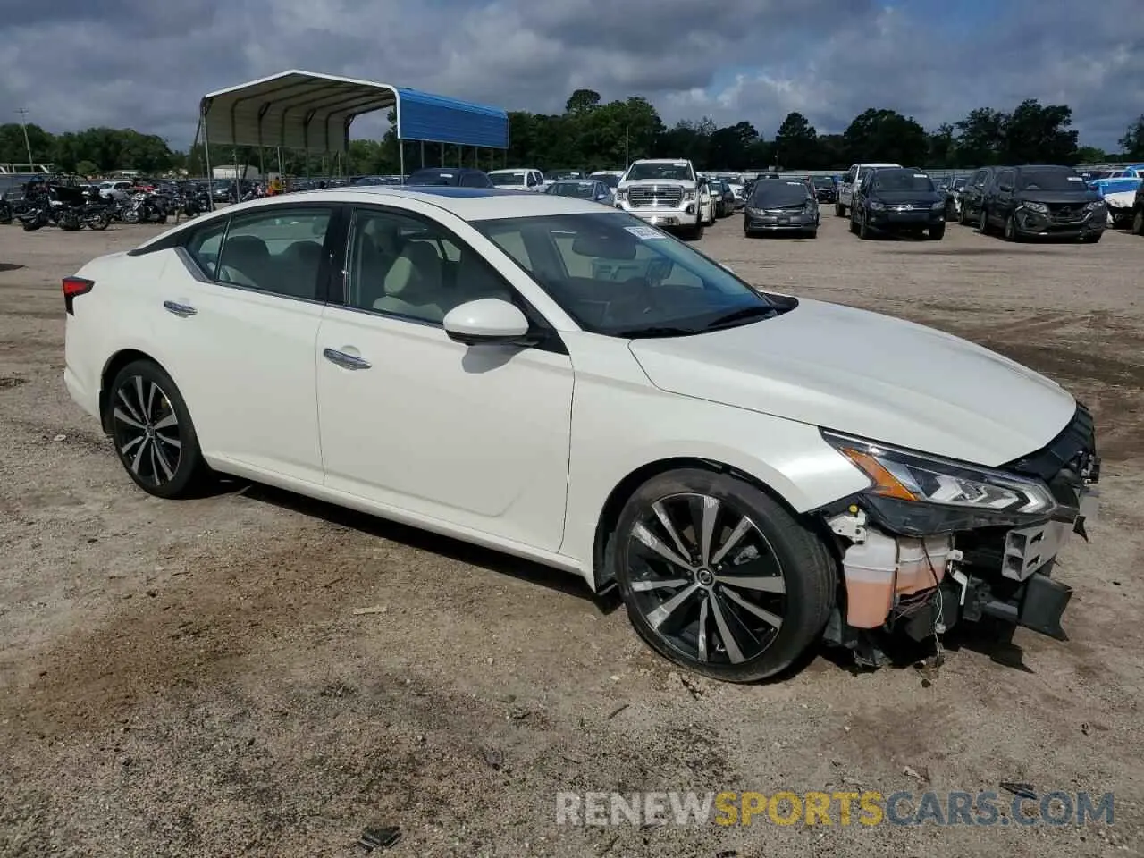 4 fotografías del automóvil dañado 1N4BL4FV4KC200056 NISSAN ALTIMA 2019