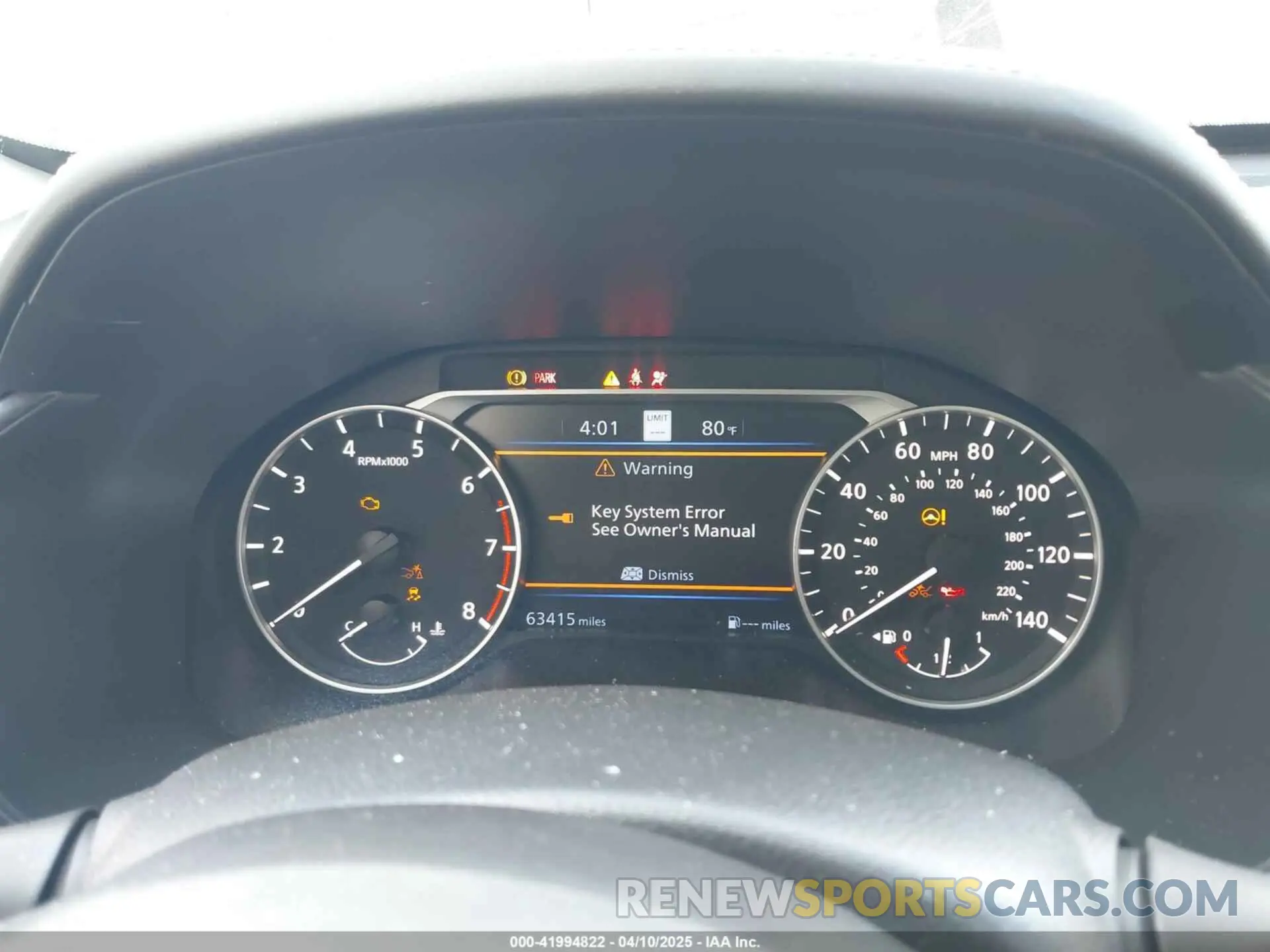 7 fotografías del automóvil dañado 1N4BL4FV7KC113753 NISSAN ALTIMA 2019