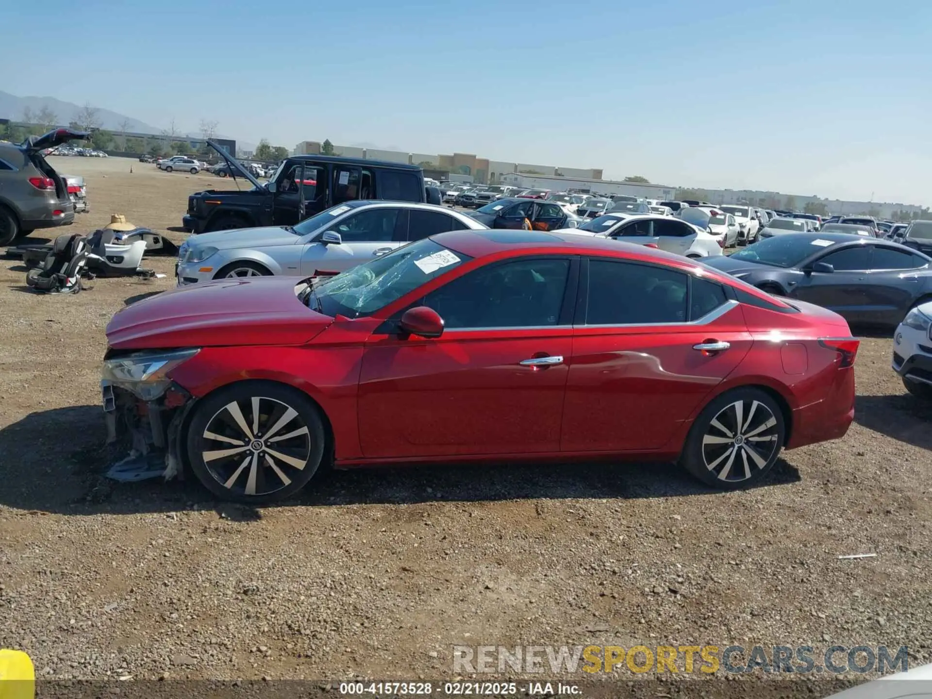 14 fotografías del automóvil dañado 1N4BL4FV7KC117575 NISSAN ALTIMA 2019
