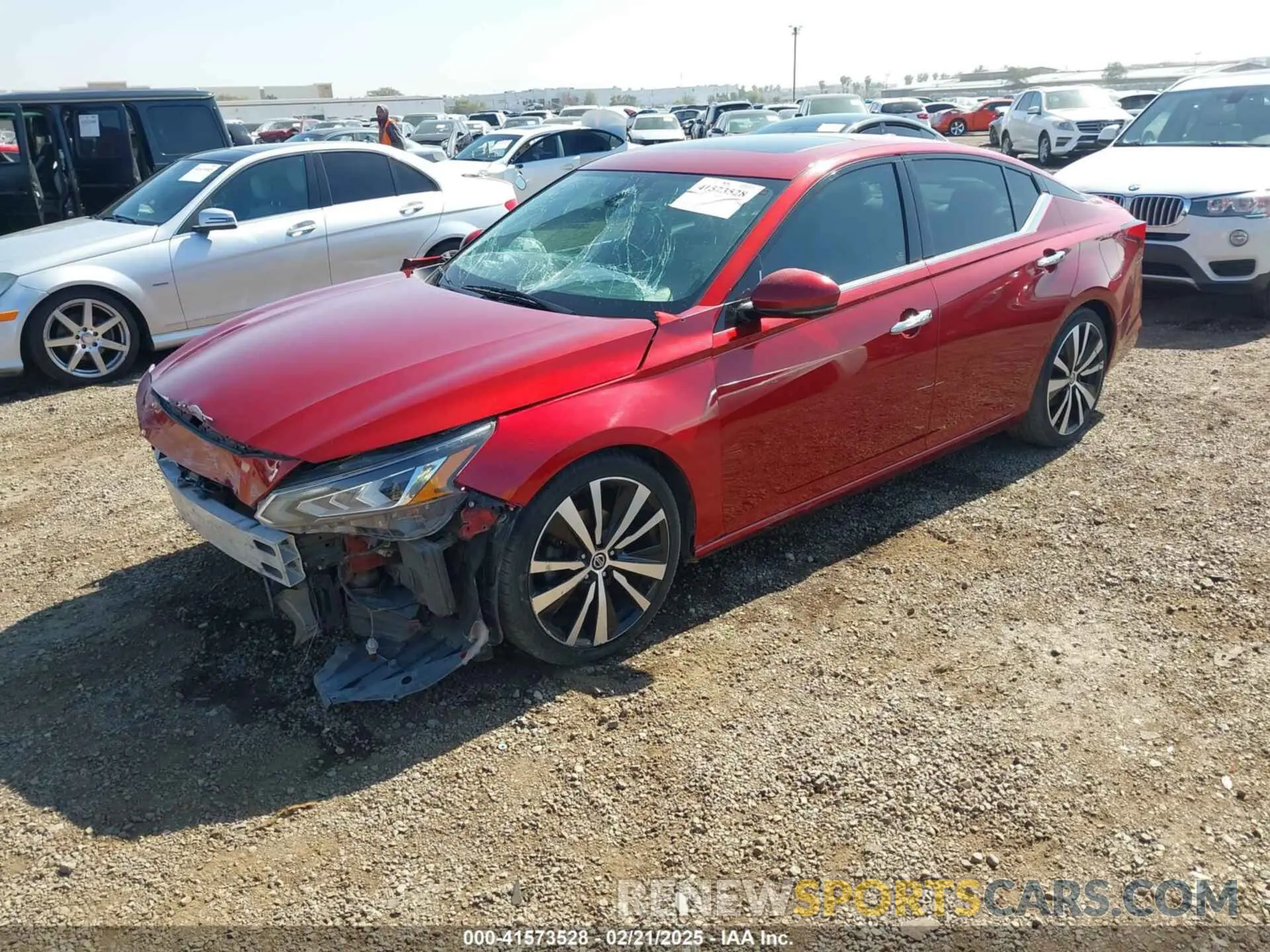 2 fotografías del automóvil dañado 1N4BL4FV7KC117575 NISSAN ALTIMA 2019
