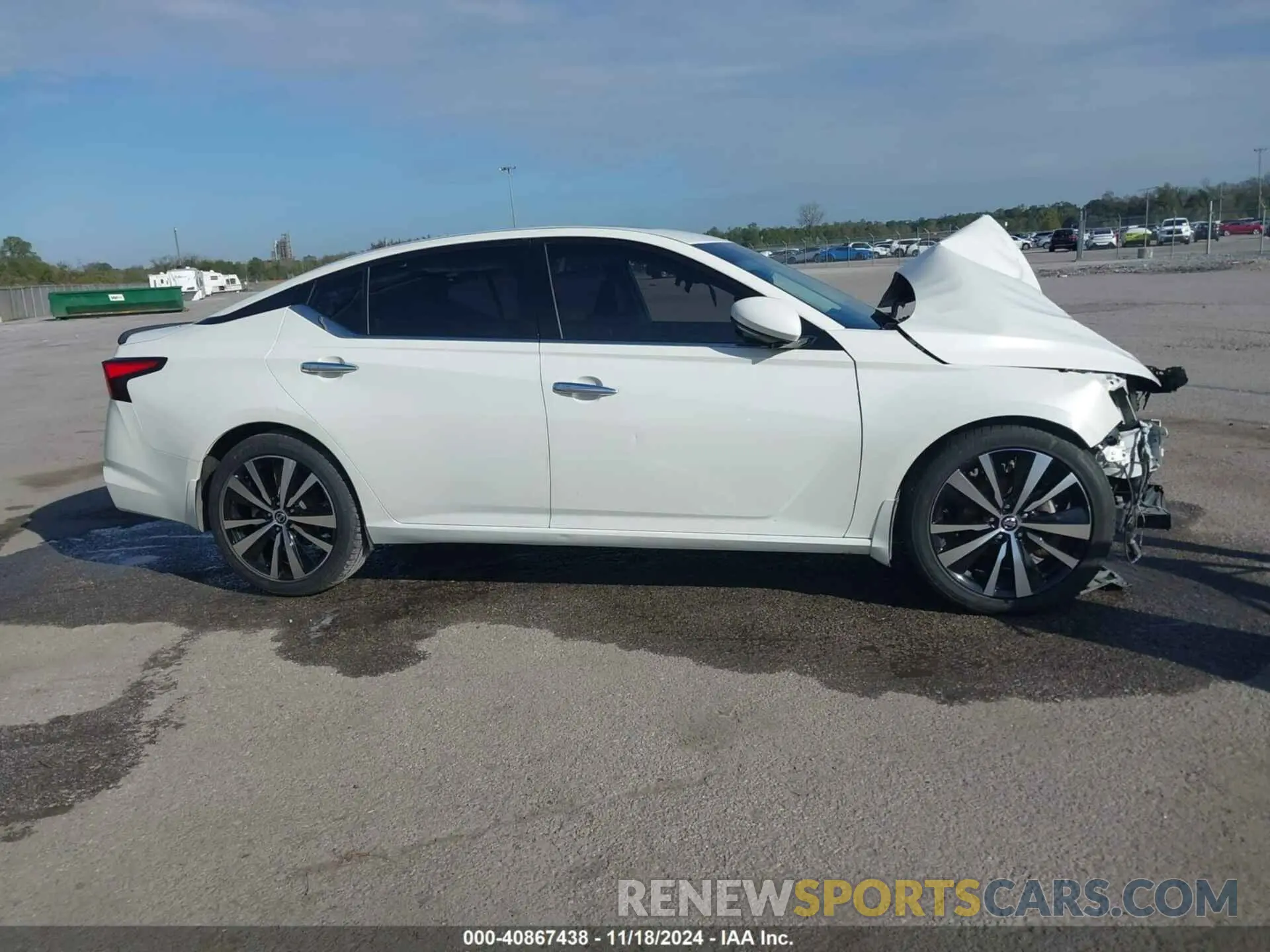 13 fotografías del automóvil dañado 1N4BL4FV7KC219605 NISSAN ALTIMA 2019
