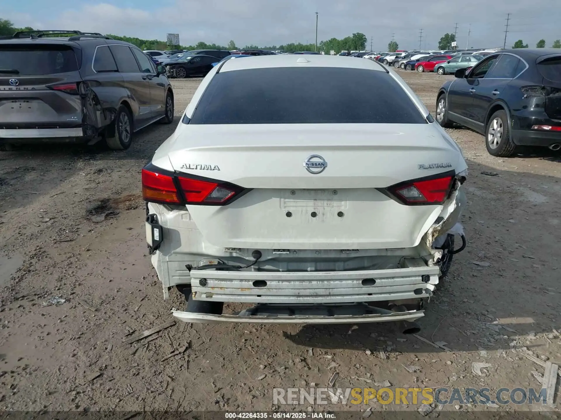 6 fotografías del automóvil dañado 1N4BL4FVXKC116940 NISSAN ALTIMA 2019