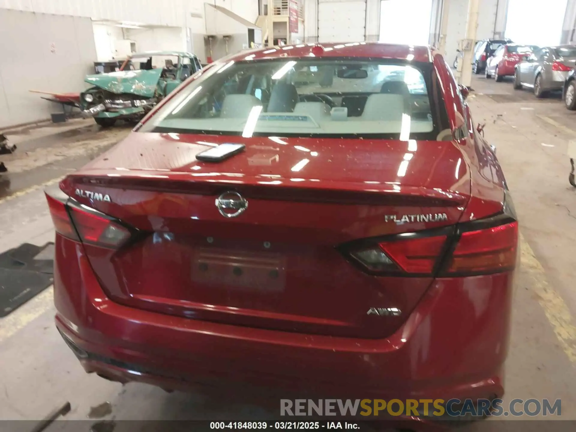 16 fotografías del automóvil dañado 1N4BL4FW9KN302661 NISSAN ALTIMA 2019