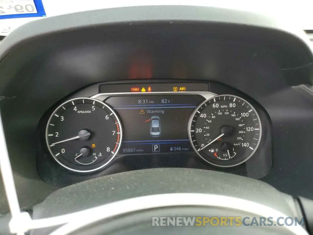 9 fotografías del automóvil dañado 1N4BL4BV0LC134807 NISSAN ALTIMA 2020