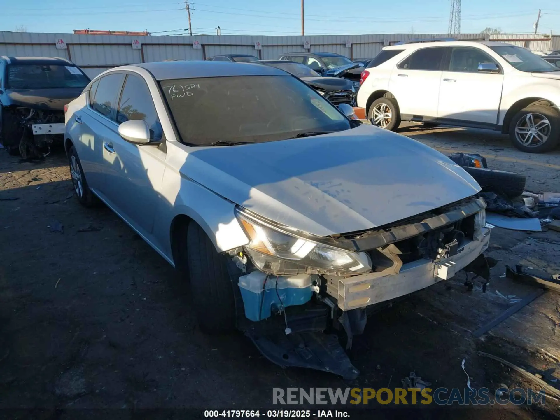 1 fotografías del automóvil dañado 1N4BL4BV0LC208291 NISSAN ALTIMA 2020