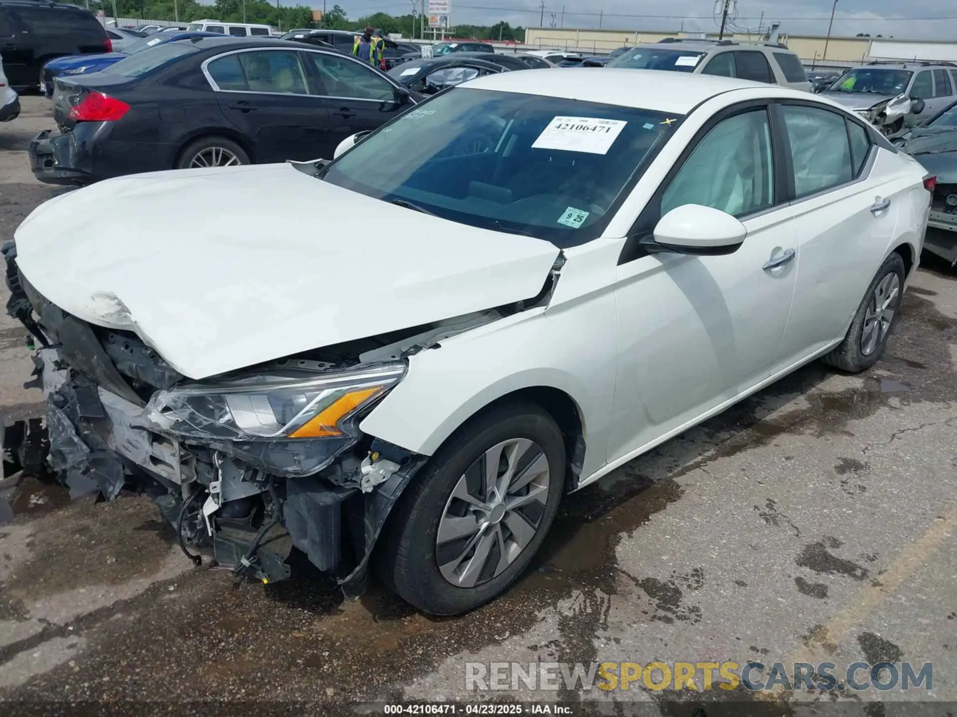 2 fotografías del automóvil dañado 1N4BL4BV1LC130586 NISSAN ALTIMA 2020