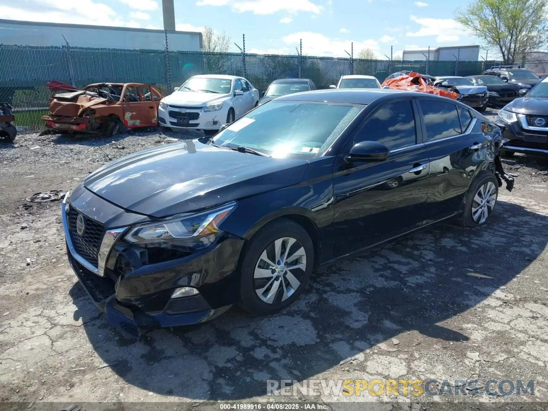 2 fotografías del automóvil dañado 1N4BL4BV1LC142009 NISSAN ALTIMA 2020