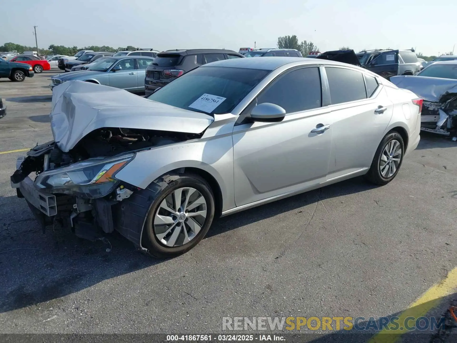 2 fotografías del automóvil dañado 1N4BL4BV2LC208258 NISSAN ALTIMA 2020