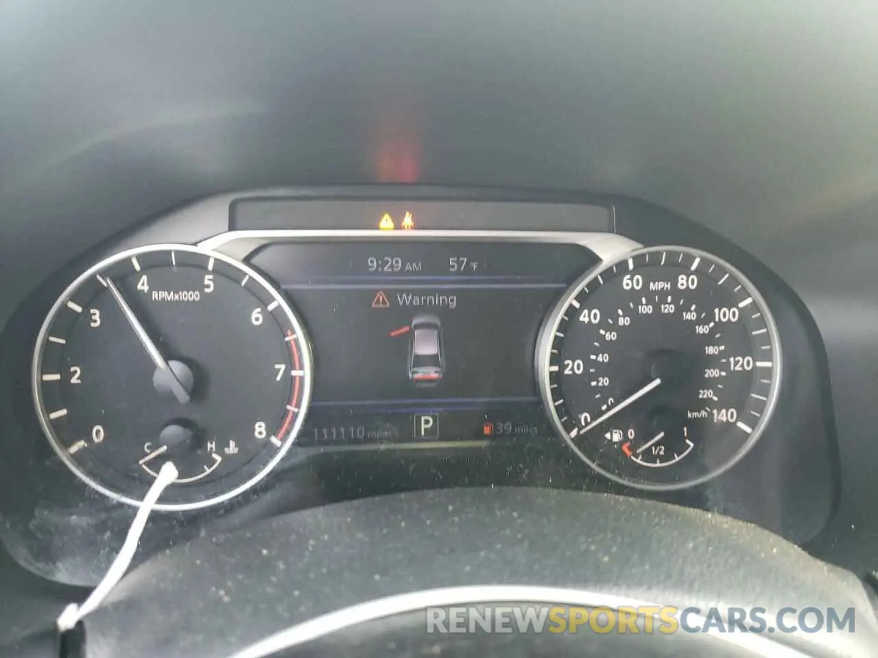9 fotografías del automóvil dañado 1N4BL4BV2LC242958 NISSAN ALTIMA 2020