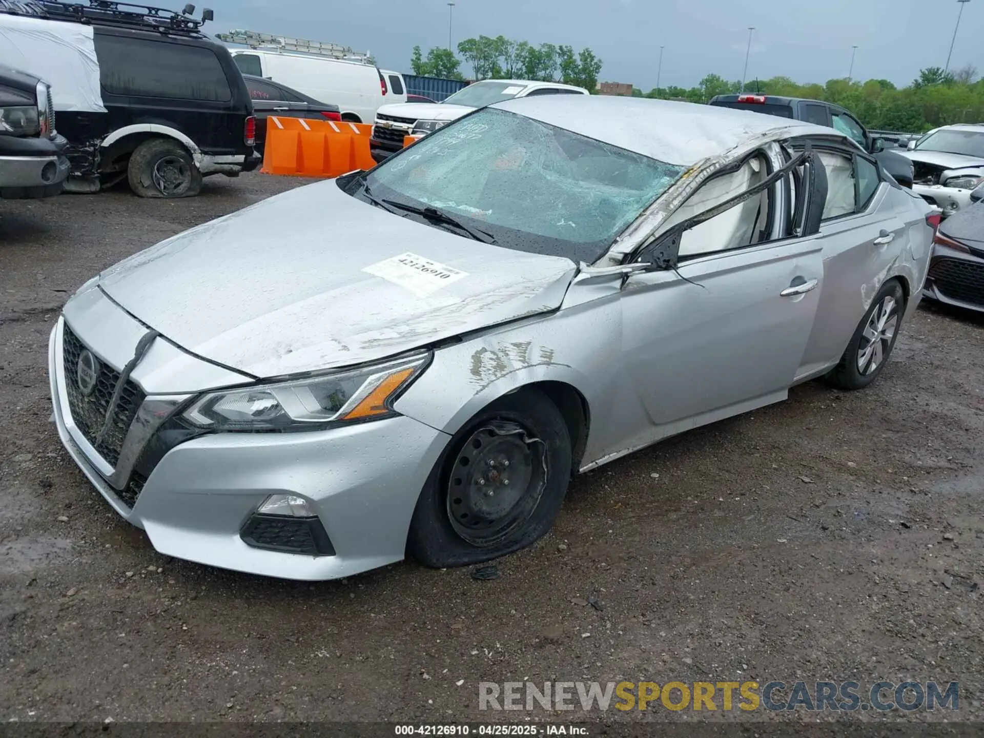 2 fotografías del automóvil dañado 1N4BL4BV2LN301799 NISSAN ALTIMA 2020
