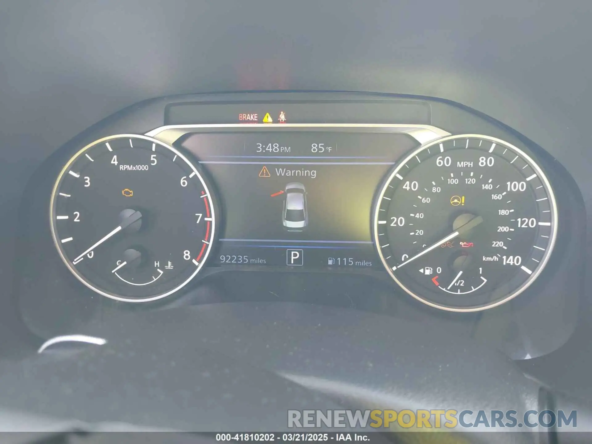 15 fotografías del automóvil dañado 1N4BL4BV3LC150998 NISSAN ALTIMA 2020