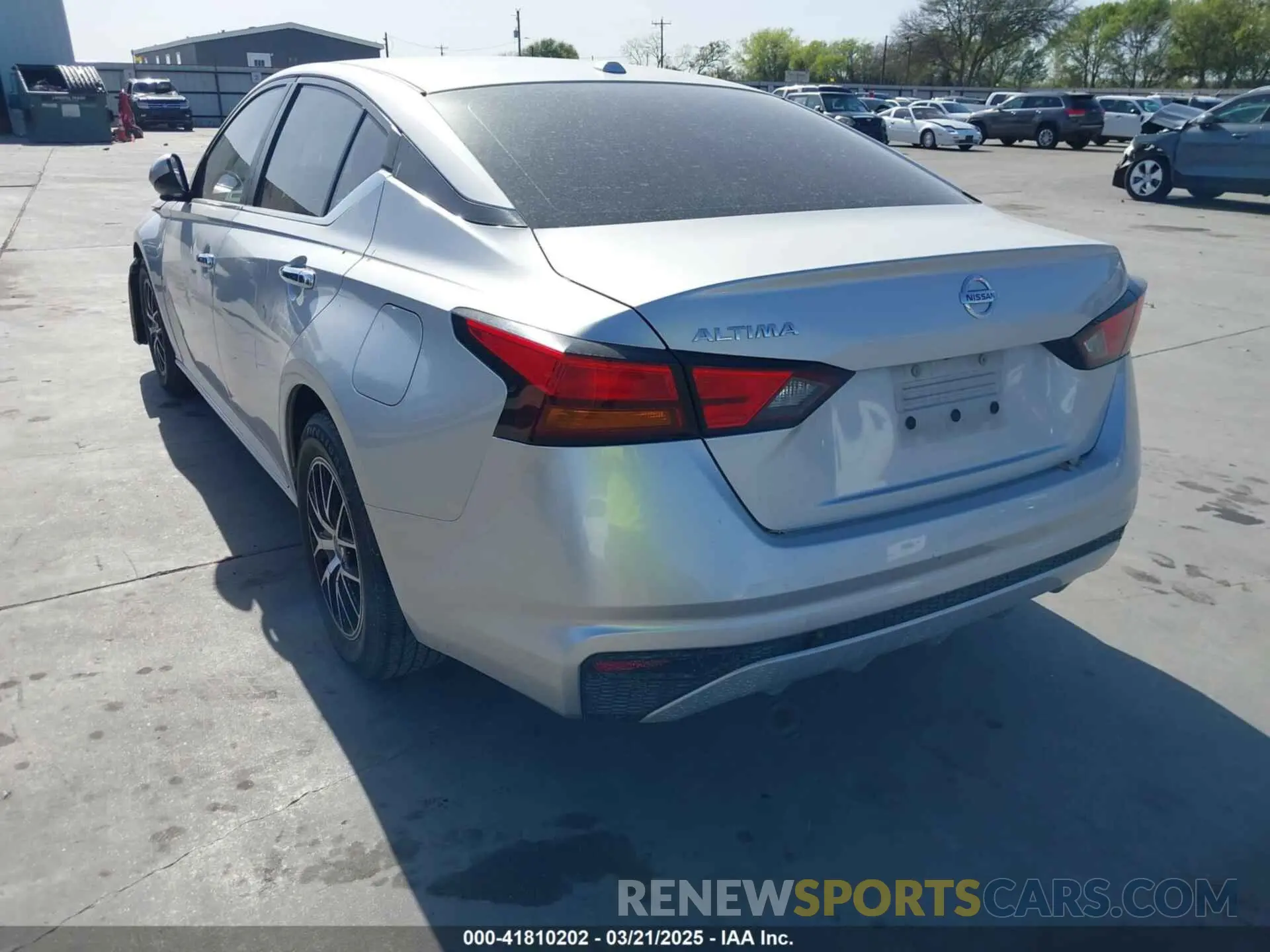 3 fotografías del automóvil dañado 1N4BL4BV3LC150998 NISSAN ALTIMA 2020