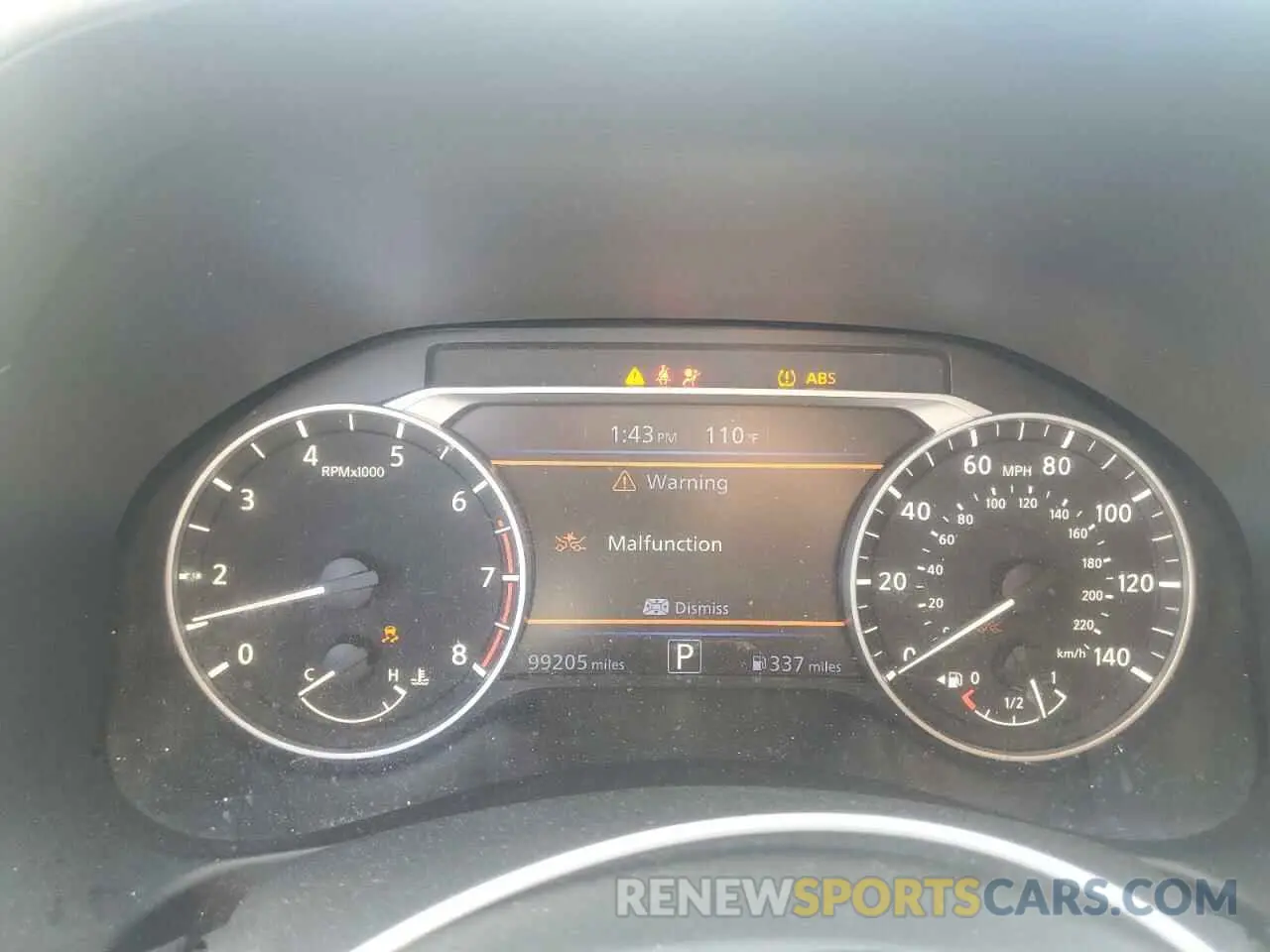 9 fotografías del automóvil dañado 1N4BL4BV3LC216448 NISSAN ALTIMA 2020