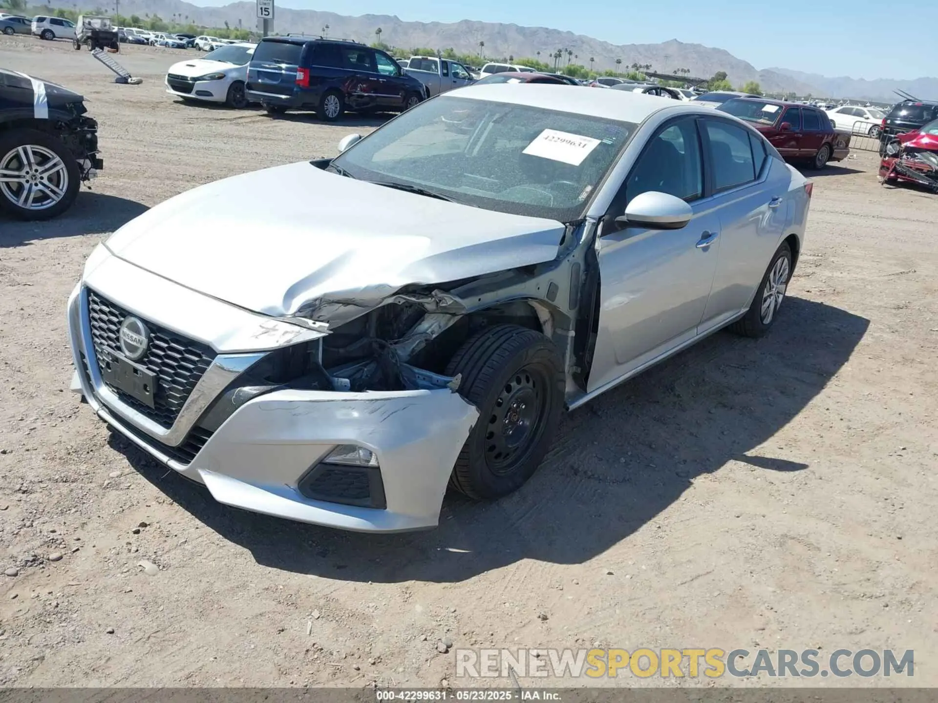 2 fotografías del automóvil dañado 1N4BL4BV3LC223299 NISSAN ALTIMA 2020