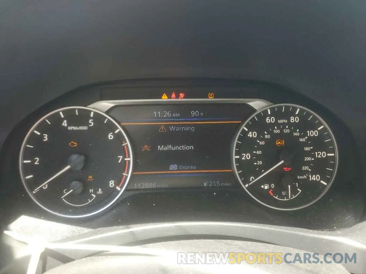 9 fotografías del automóvil dañado 1N4BL4BV3LC240491 NISSAN ALTIMA 2020