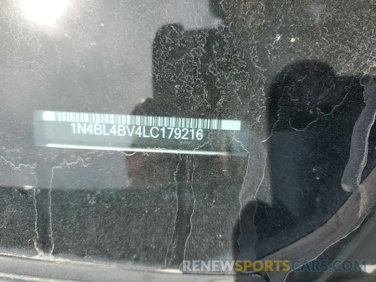 13 fotografías del automóvil dañado 1N4BL4BV4LC179216 NISSAN ALTIMA 2020