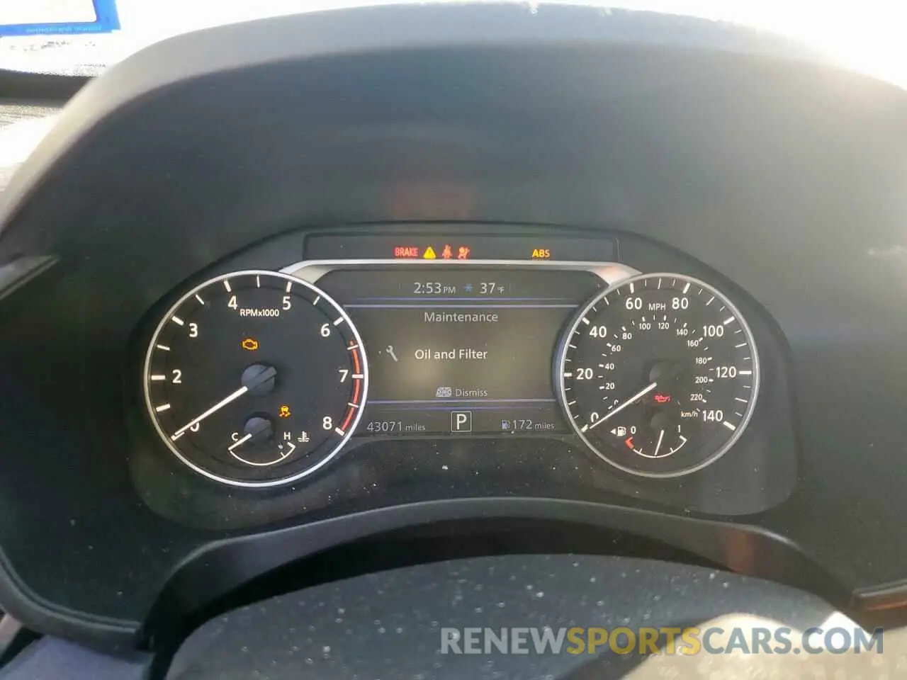 9 fotografías del automóvil dañado 1N4BL4BV4LC207113 NISSAN ALTIMA 2020