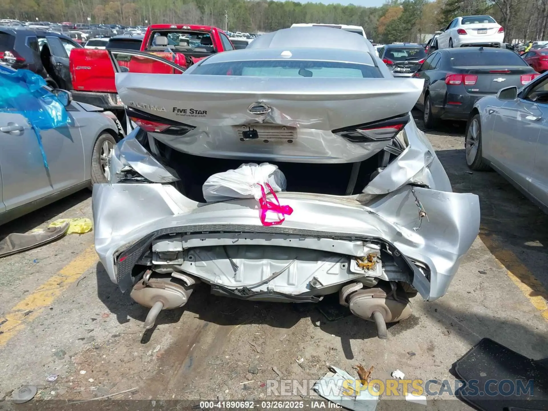 6 fotografías del automóvil dañado 1N4BL4BV5LC204141 NISSAN ALTIMA 2020