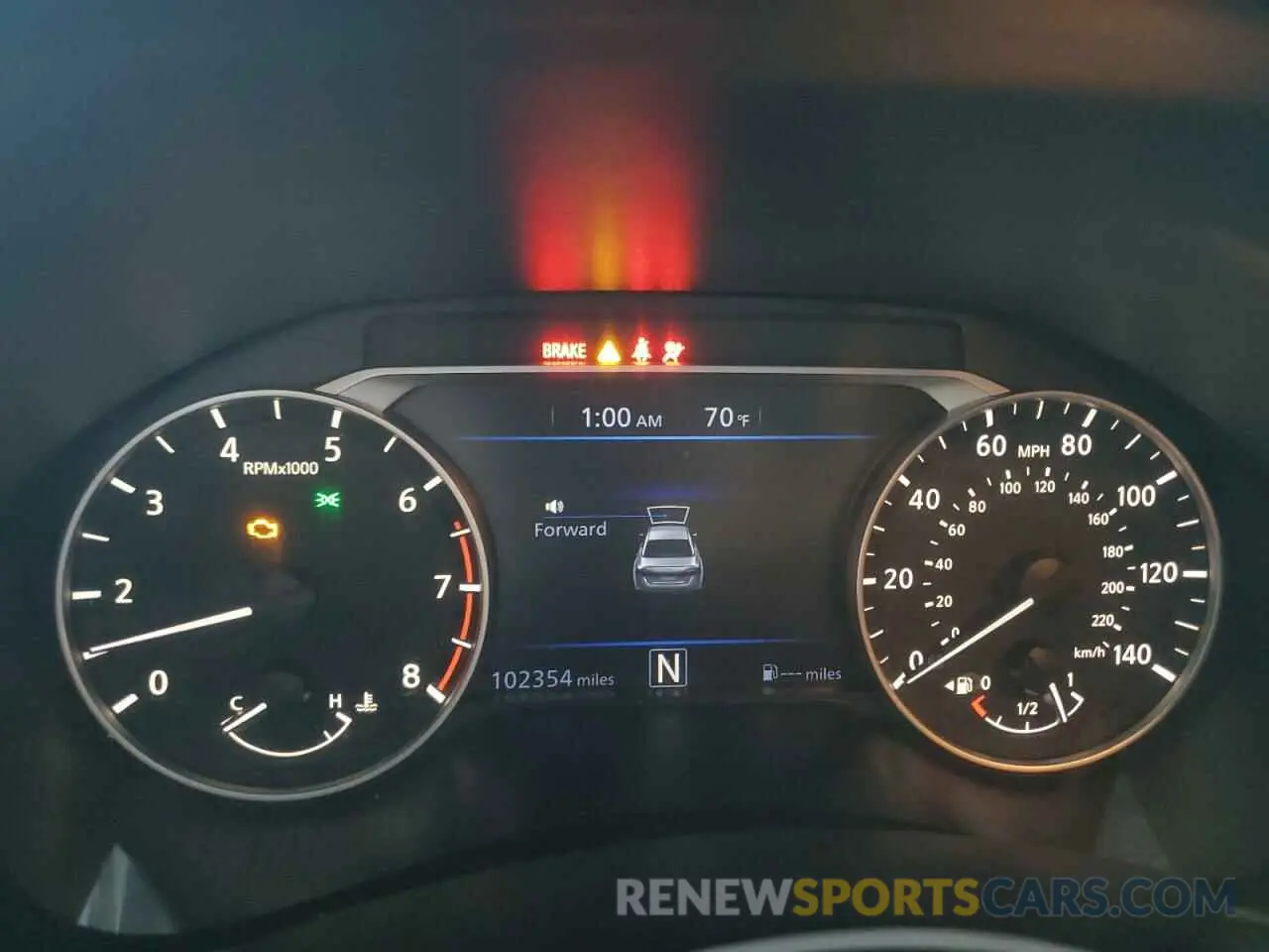 9 fotografías del automóvil dañado 1N4BL4BV5LC206732 NISSAN ALTIMA 2020