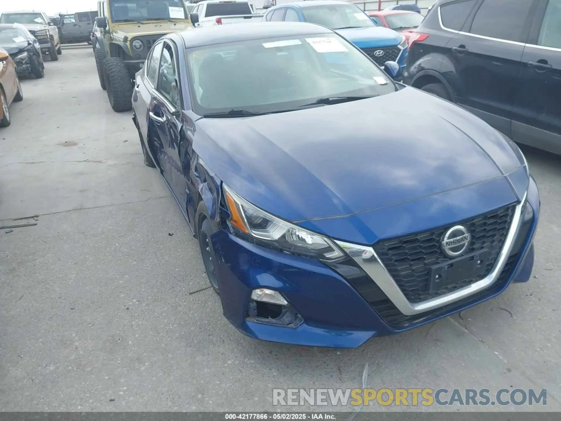 1 fotografías del automóvil dañado 1N4BL4BV5LC251444 NISSAN ALTIMA 2020
