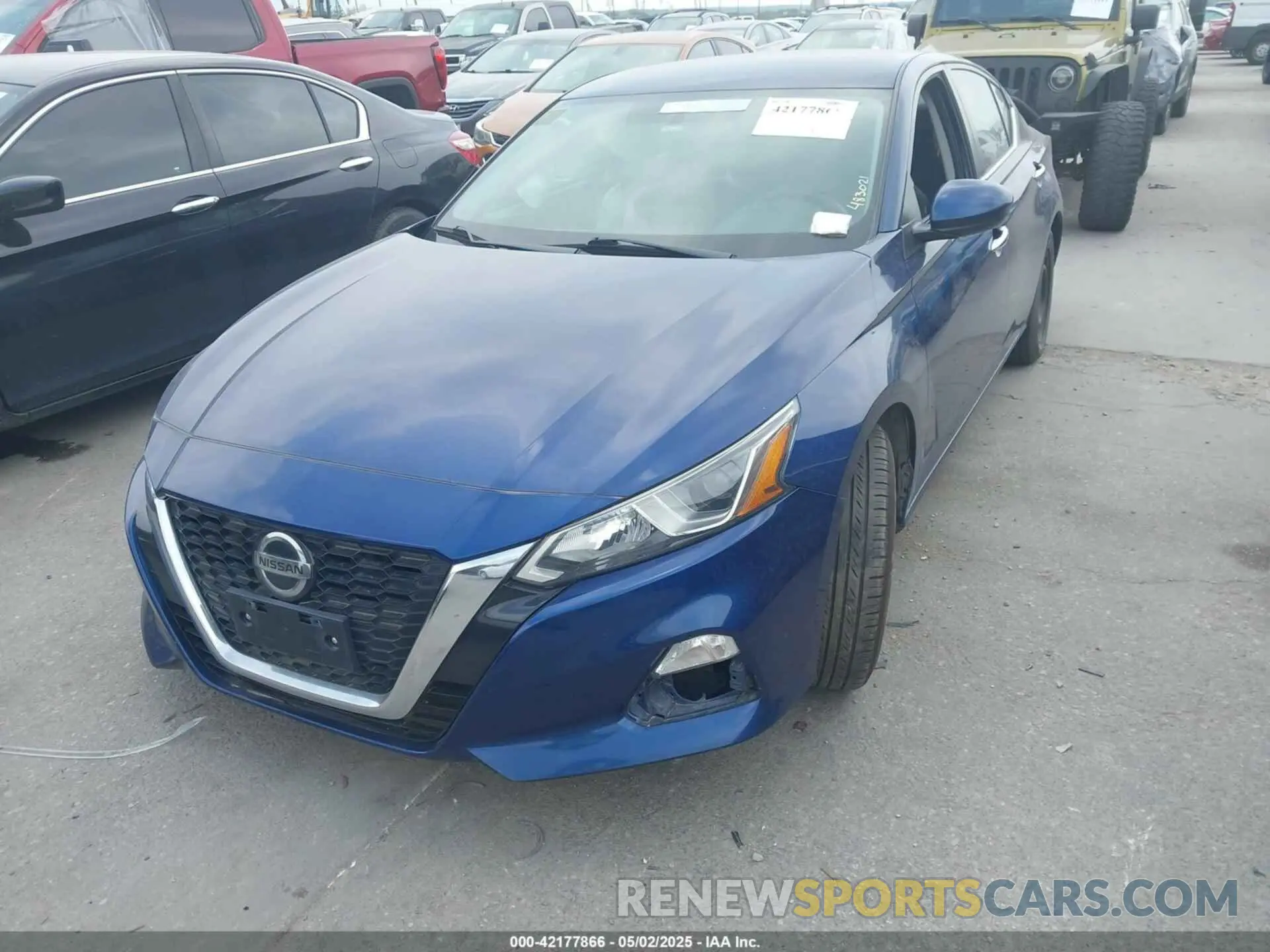 2 fotografías del automóvil dañado 1N4BL4BV5LC251444 NISSAN ALTIMA 2020