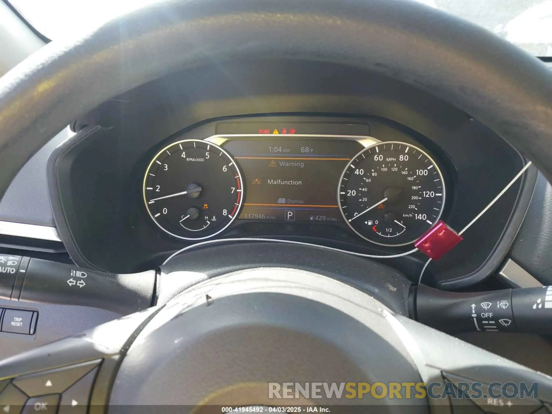 7 fotografías del automóvil dañado 1N4BL4BV5LN321948 NISSAN ALTIMA 2020