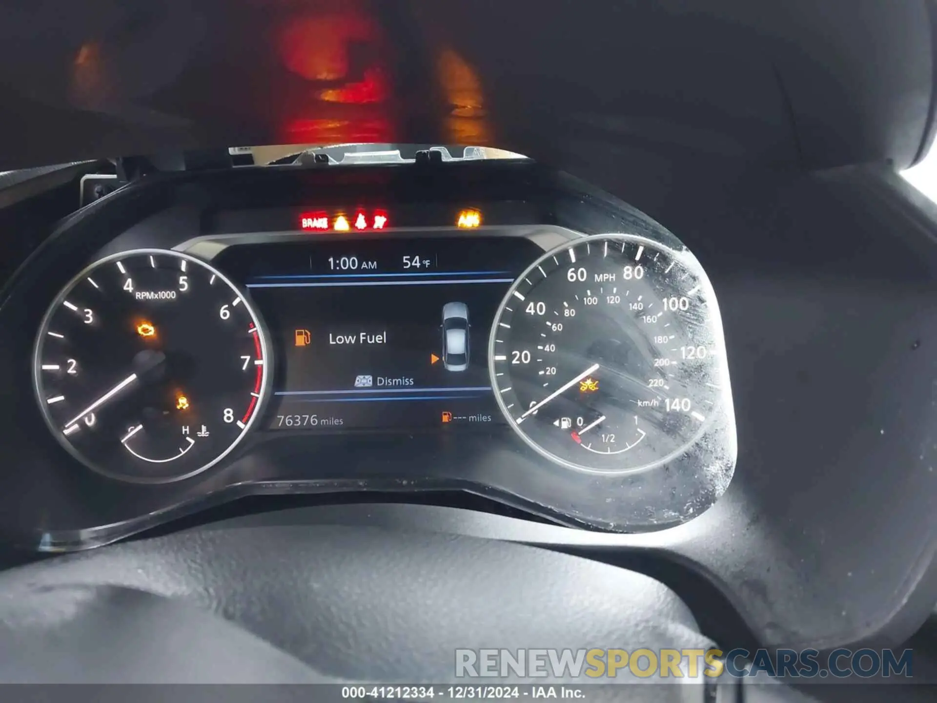 7 fotografías del automóvil dañado 1N4BL4BV6LC253557 NISSAN ALTIMA 2020