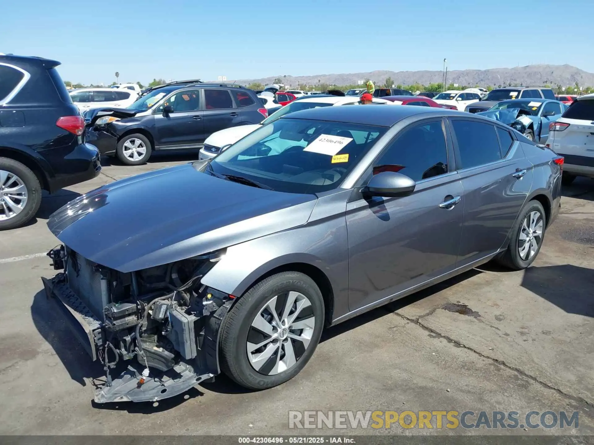 2 fotografías del automóvil dañado 1N4BL4BV6LC255549 NISSAN ALTIMA 2020