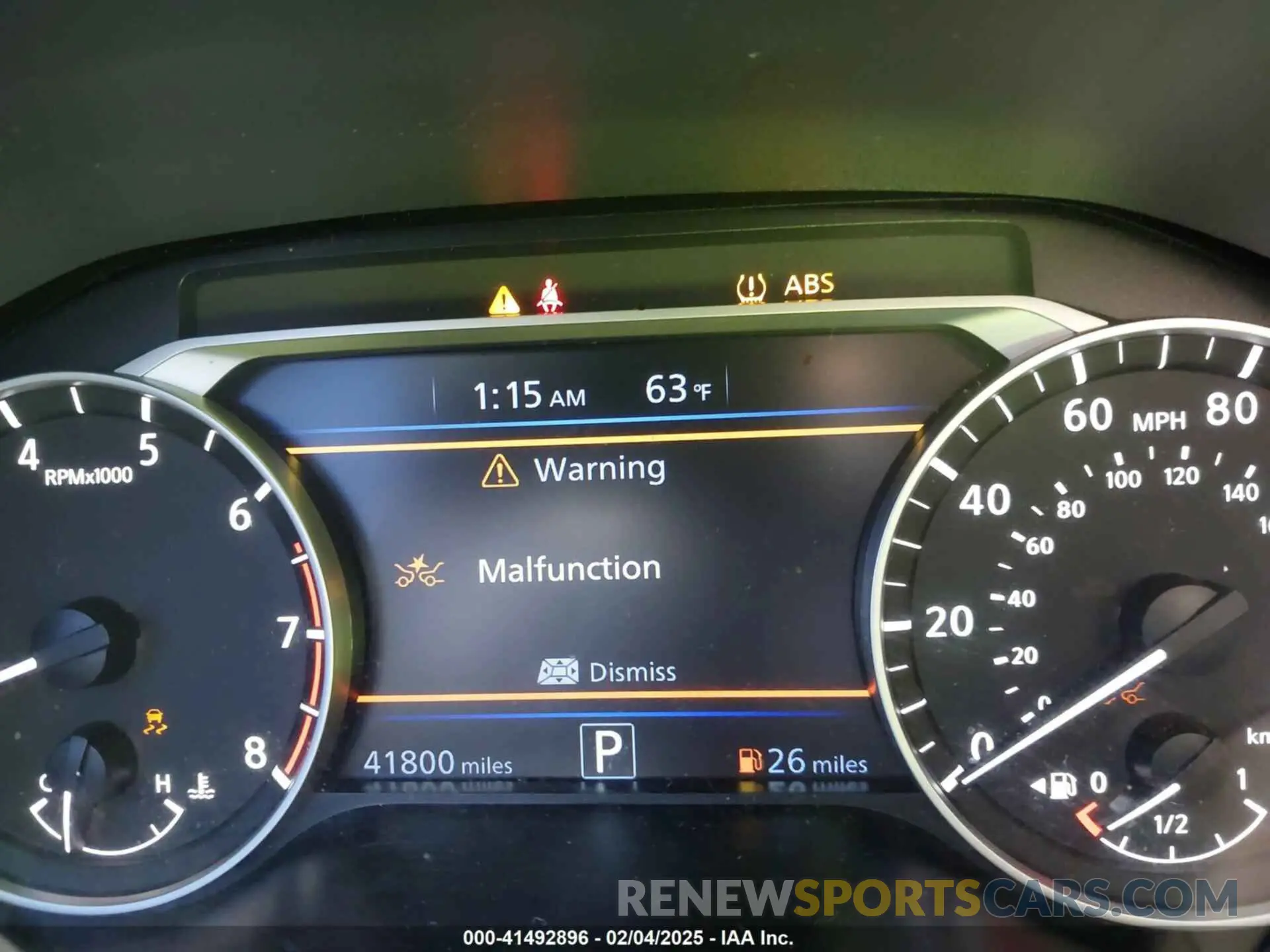 7 fotografías del automóvil dañado 1N4BL4BV7LC178562 NISSAN ALTIMA 2020