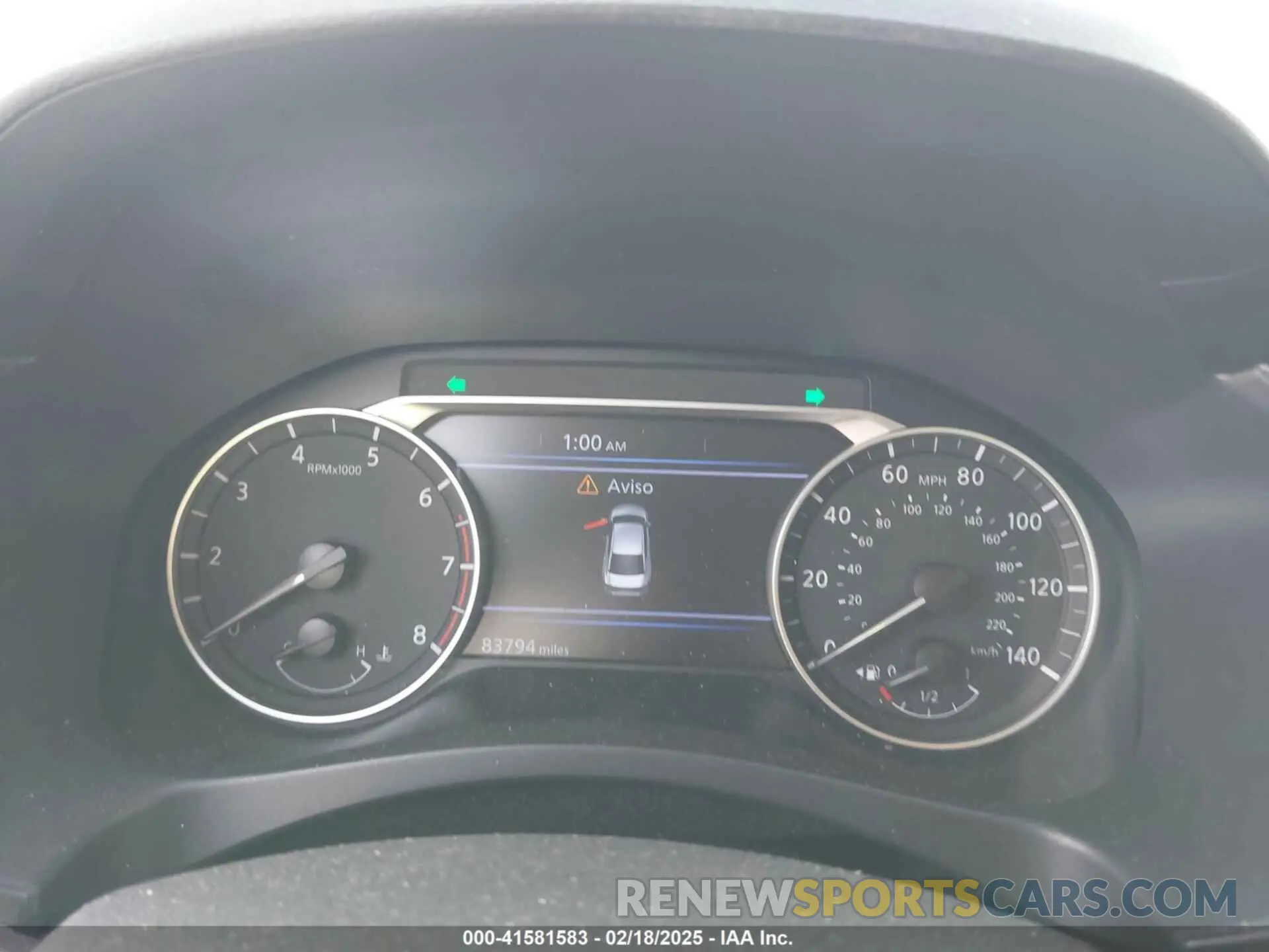 7 fotografías del automóvil dañado 1N4BL4BV7LC198648 NISSAN ALTIMA 2020