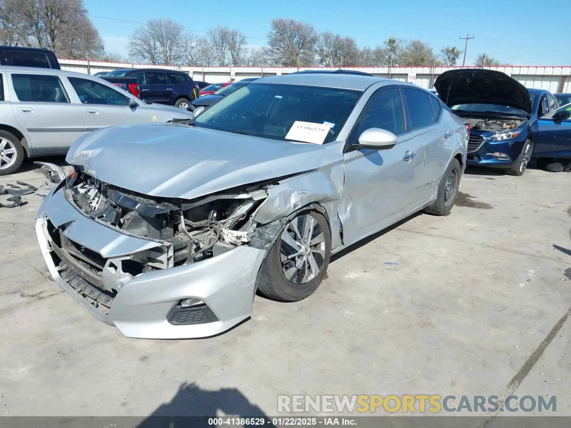 2 fotografías del automóvil dañado 1N4BL4BV8LC139270 NISSAN ALTIMA 2020