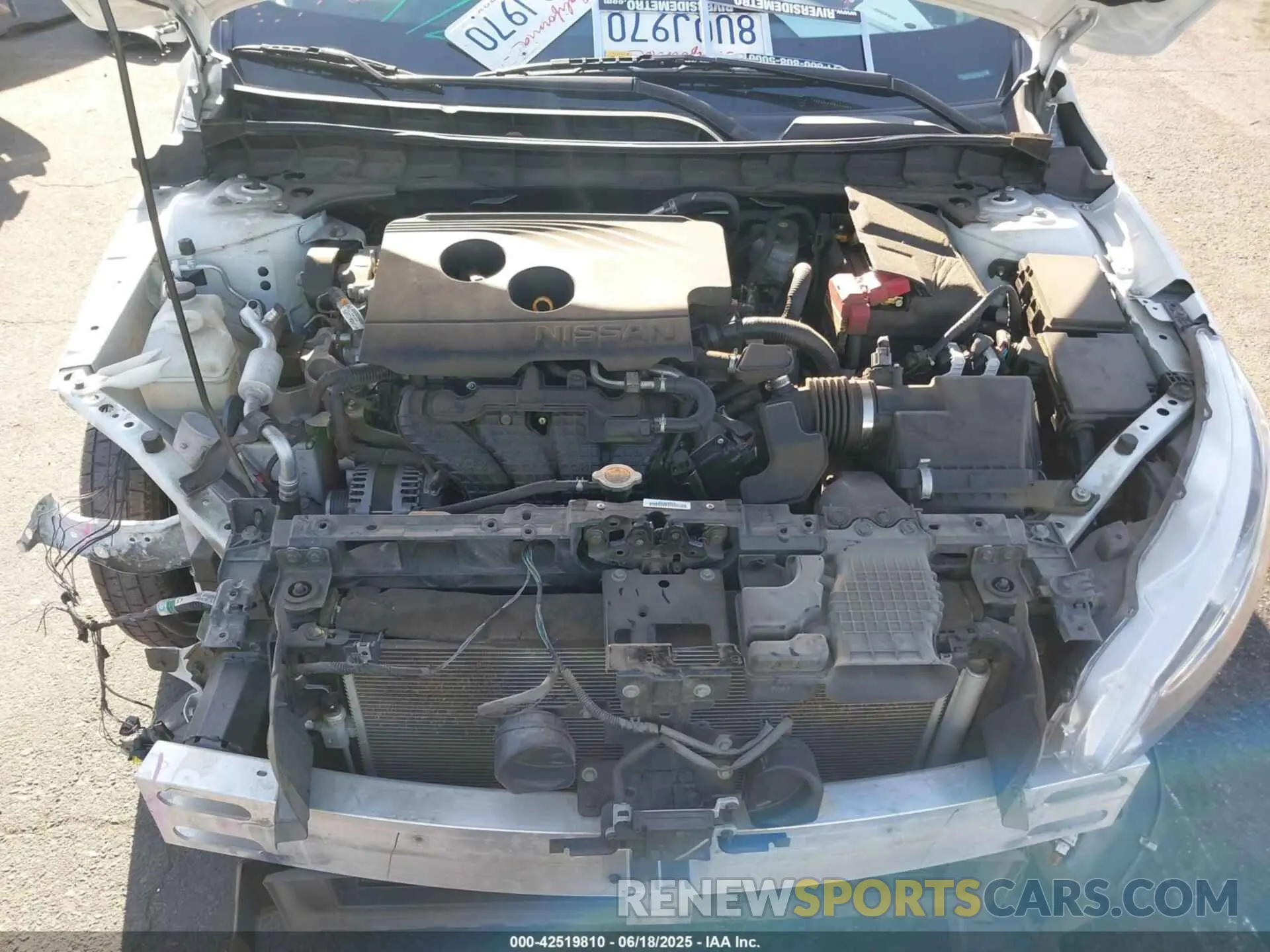 10 fotografías del automóvil dañado 1N4BL4BV8LC275138 NISSAN ALTIMA 2020