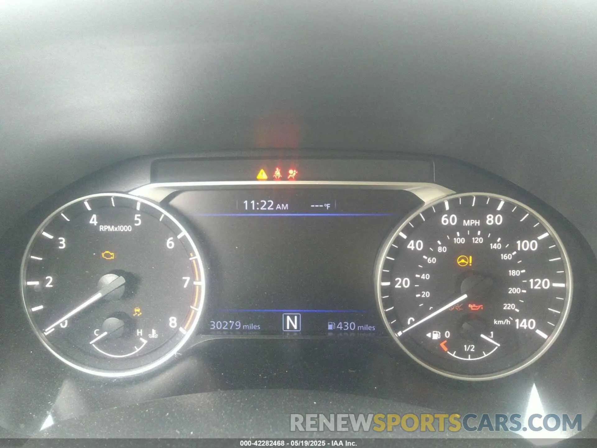 7 fotografías del automóvil dañado 1N4BL4BV8LC279240 NISSAN ALTIMA 2020
