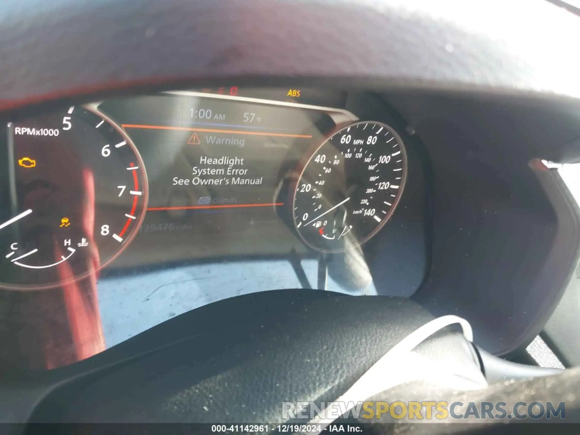 7 fotografías del automóvil dañado 1N4BL4BV9LC209293 NISSAN ALTIMA 2020
