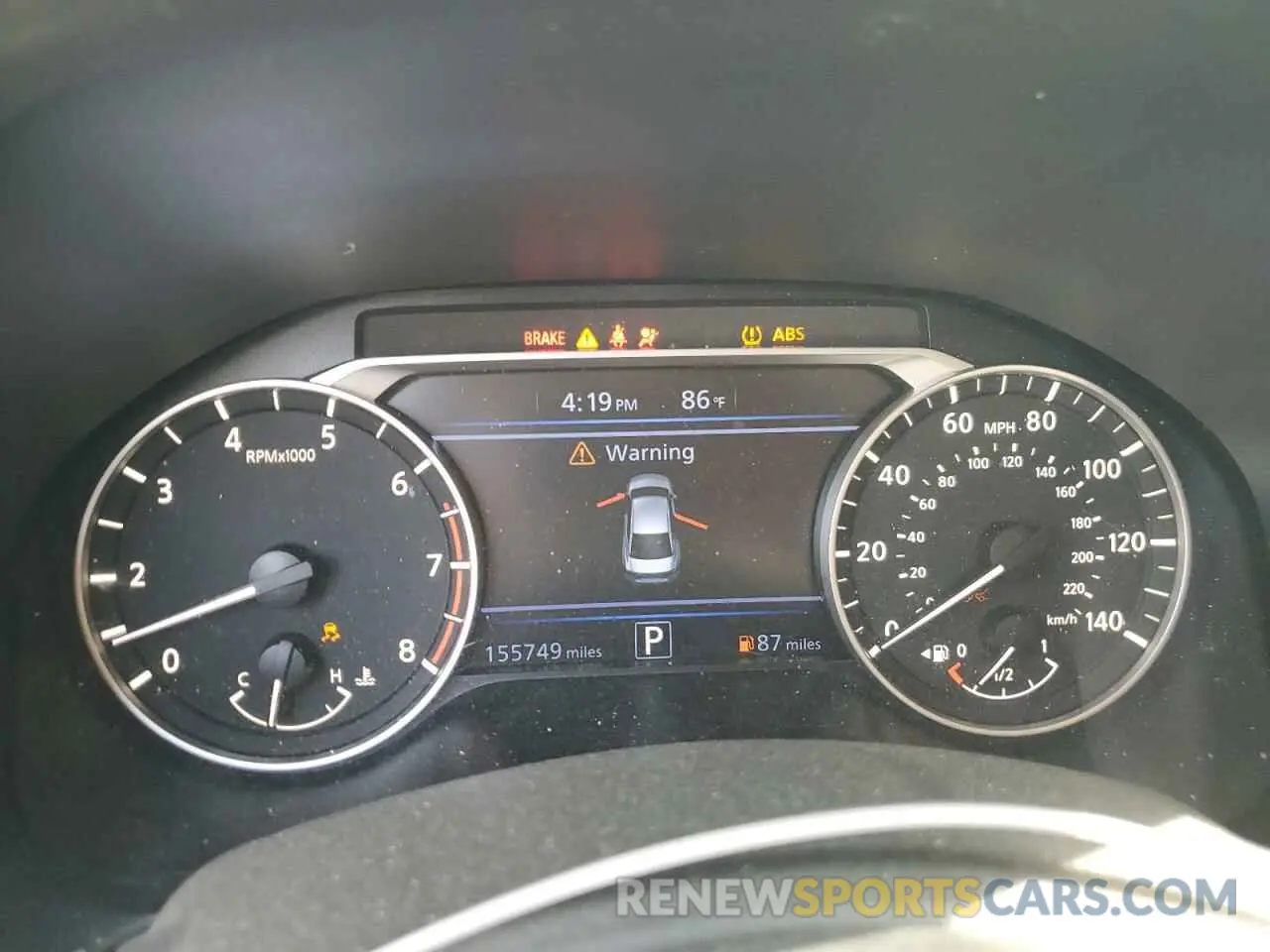 9 fotografías del automóvil dañado 1N4BL4BV9LC223338 NISSAN ALTIMA 2020
