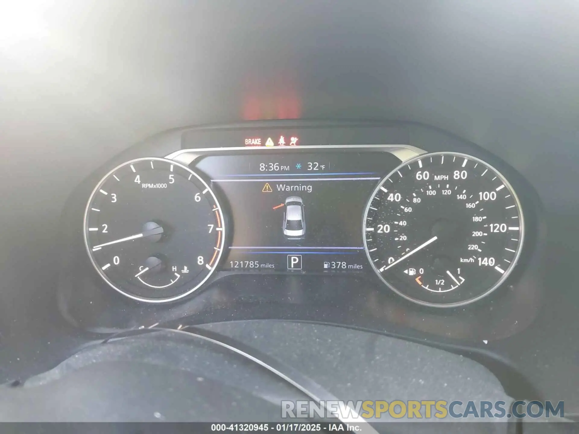 7 fotografías del automóvil dañado 1N4BL4BV9LN302335 NISSAN ALTIMA 2020