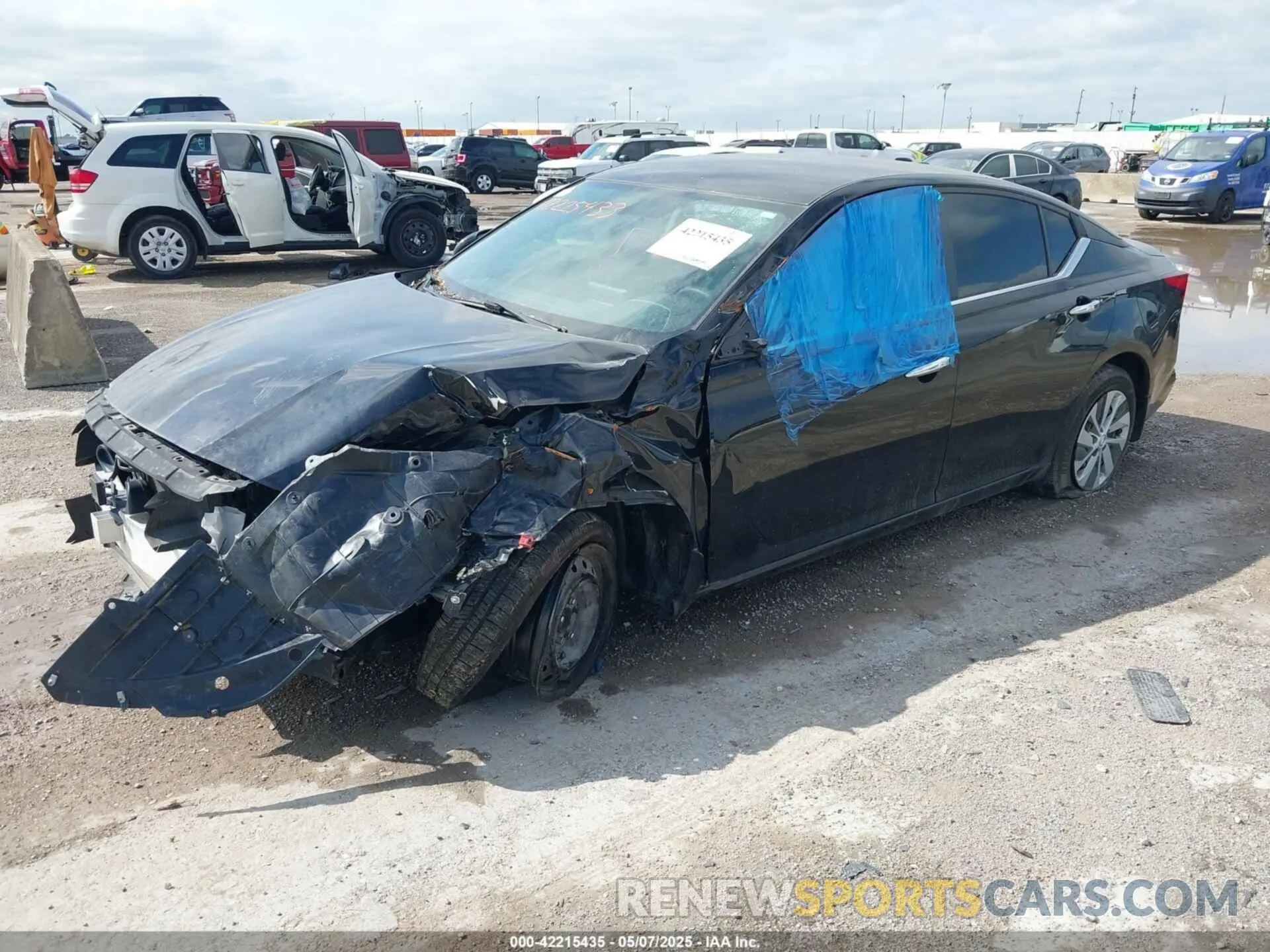 2 fotografías del automóvil dañado 1N4BL4BVXLC113544 NISSAN ALTIMA 2020