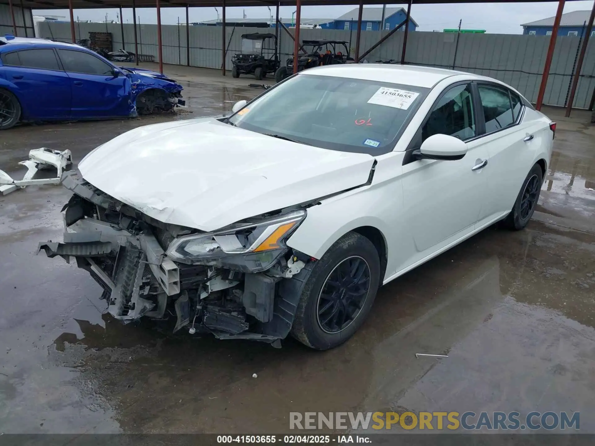 2 fotografías del automóvil dañado 1N4BL4BVXLC139349 NISSAN ALTIMA 2020