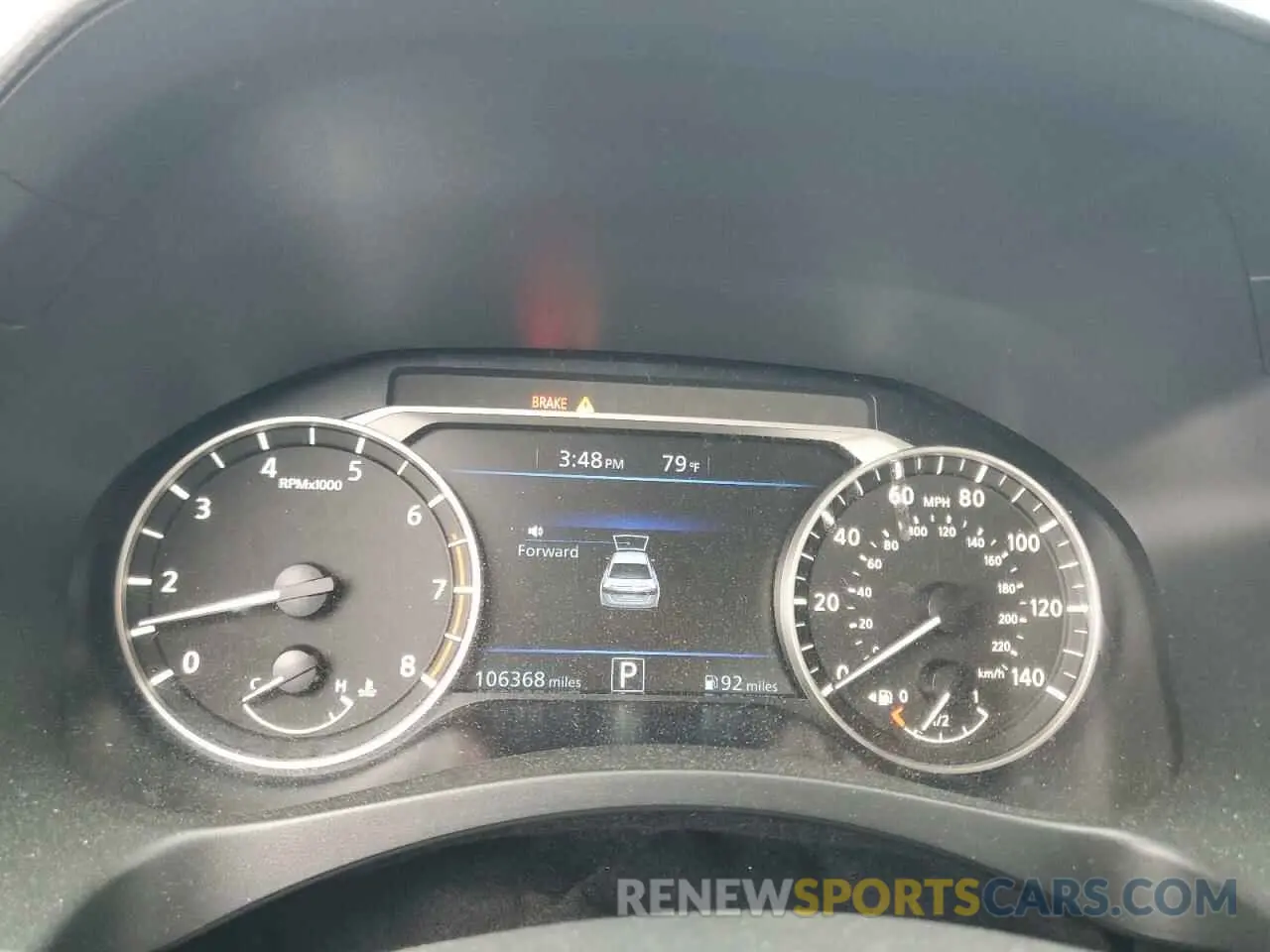 9 fotografías del automóvil dañado 1N4BL4BVXLC171363 NISSAN ALTIMA 2020