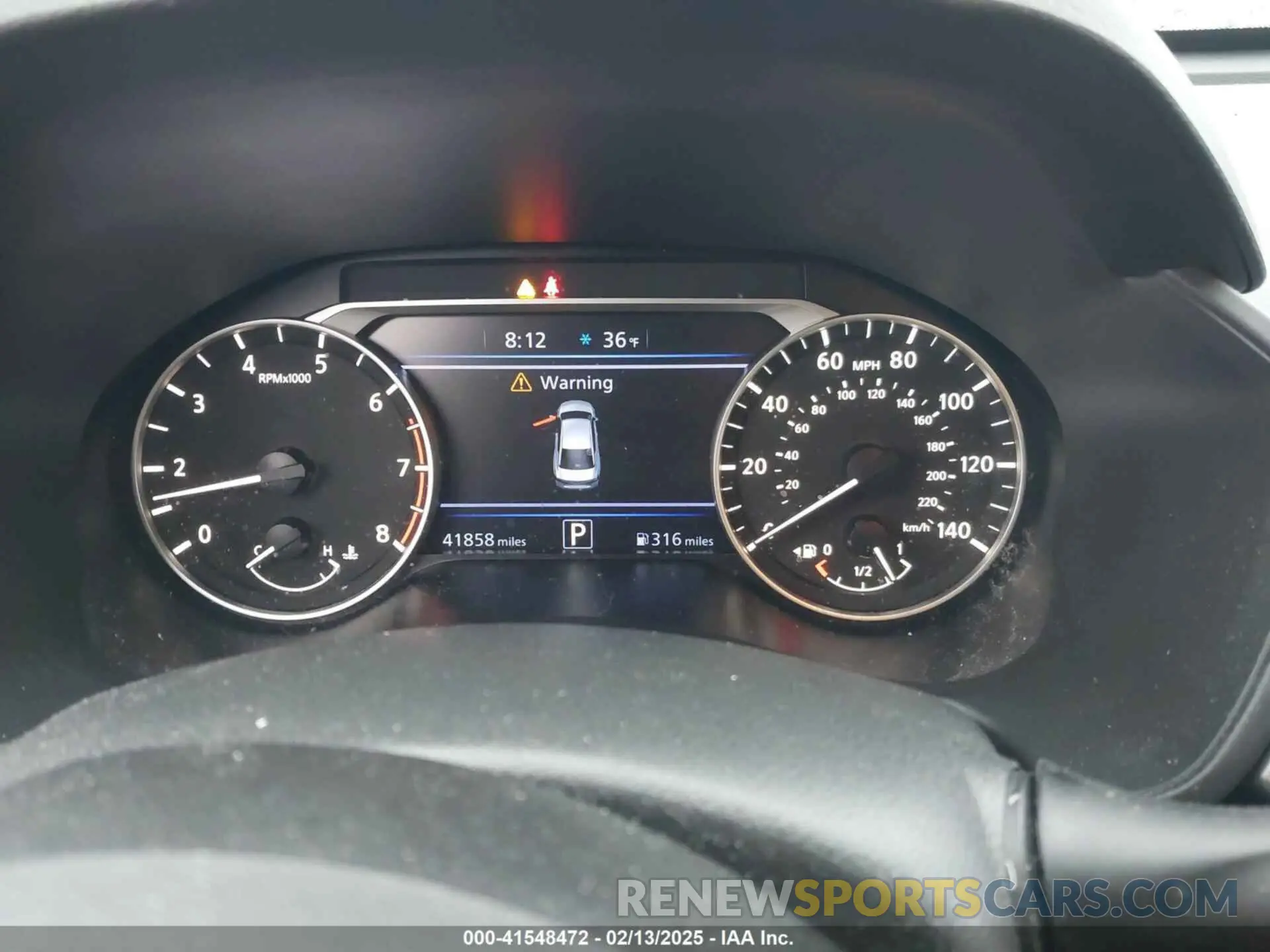 7 fotografías del automóvil dañado 1N4BL4BVXLC275447 NISSAN ALTIMA 2020