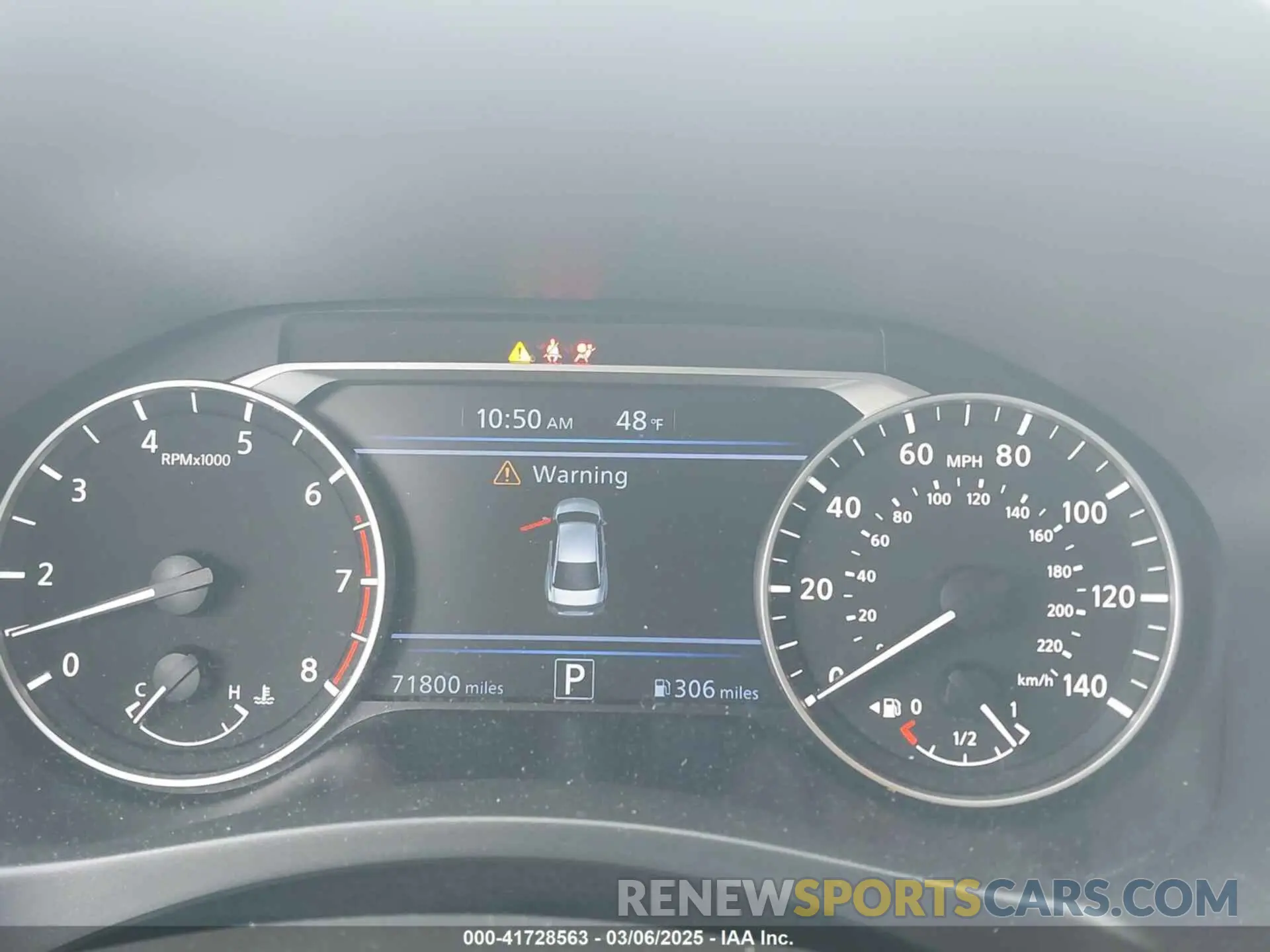 7 fotografías del automóvil dañado 1N4BL4CV1LC141554 NISSAN ALTIMA 2020