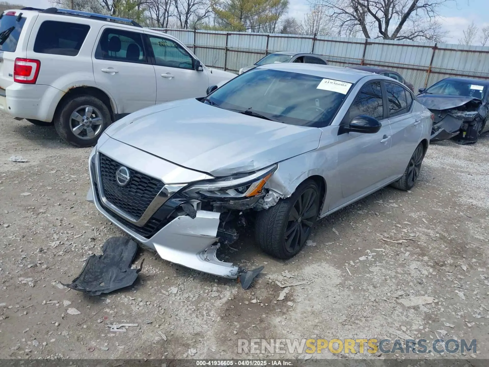 2 fotografías del automóvil dañado 1N4BL4CV3LC132192 NISSAN ALTIMA 2020