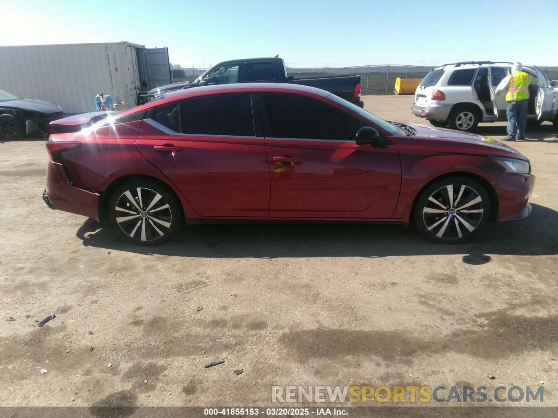 14 fotografías del automóvil dañado 1N4BL4CV3LC254292 NISSAN ALTIMA 2020